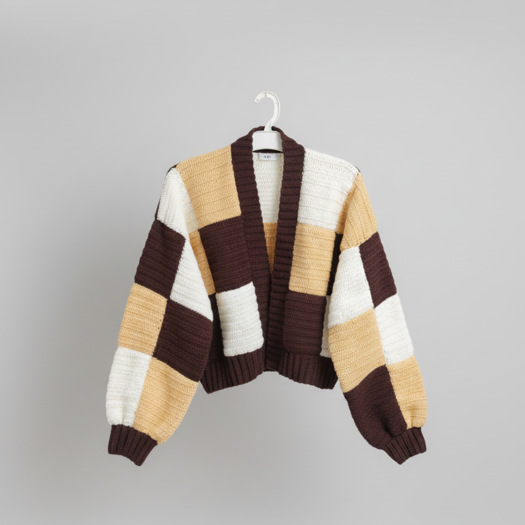 Patch Work Cardigan