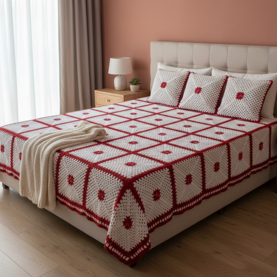 Hand-Crafted Bedsheet