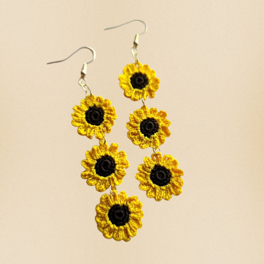 Sunflower Earrings