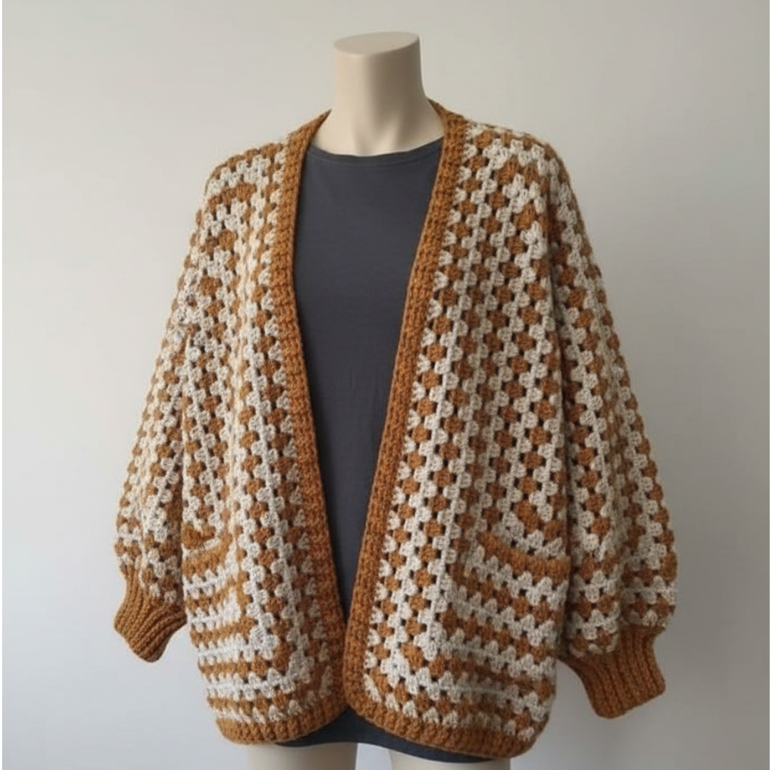 Hand-Knitted Cardigan