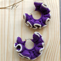 Purple Earrings